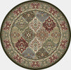 Dynamic Rugs Ancient Garden 57008 Multi Area Rug Round Image