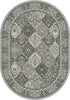 Dynamic Rugs Ancient Garden 57008 Cream/Grey Area Rug Oval Image