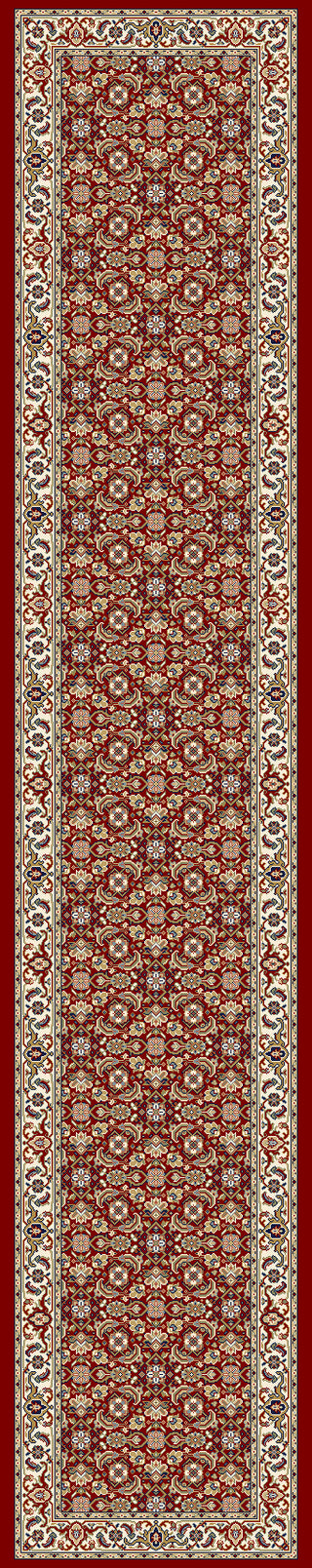 Dynamic Rugs Ancient Garden 57011 Red/Ivory Area Rug Finished Runner Image