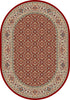 Dynamic Rugs Ancient Garden 57011 Red/Ivory Area Rug Oval Image