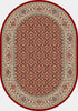 Dynamic Rugs Ancient Garden 57011 Red/Ivory Area Rug Oval Image