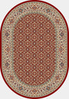 Dynamic Rugs Ancient Garden 57011 Red/Ivory Area Rug Oval Image