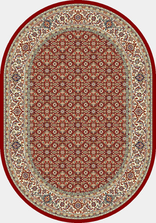 Dynamic Rugs Ancient Garden 57011 Red/Ivory Area Rug Oval Image