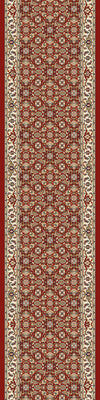 Dynamic Rugs Ancient Garden 57011 Red/Ivory Area Rug Roll Runner Image