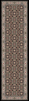 Dynamic Rugs Ancient Garden 57011 Black/Ivory Area Rug Finished Runner Image
