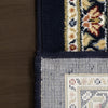 Dynamic Rugs Ancient Garden 57011 Navy Area Rug Detail Image