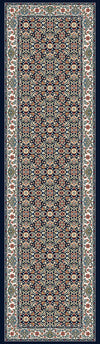 Dynamic Rugs Ancient Garden 57011 Navy Area Rug Finished Runner Image