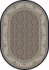 Dynamic Rugs Ancient Garden 57011 Navy Area Rug Oval Image