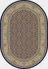 Dynamic Rugs Ancient Garden 57011 Navy Area Rug Oval Image