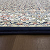 Dynamic Rugs Ancient Garden 57011 Navy Area Rug Detail Image