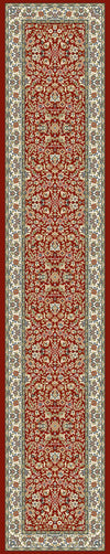 Dynamic Rugs Ancient Garden 57078 Red/Ivory Area Rug Finished Runner Image