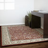 Dynamic Rugs Ancient Garden 57078 Red/Ivory Area Rug Lifestyle Image Feature