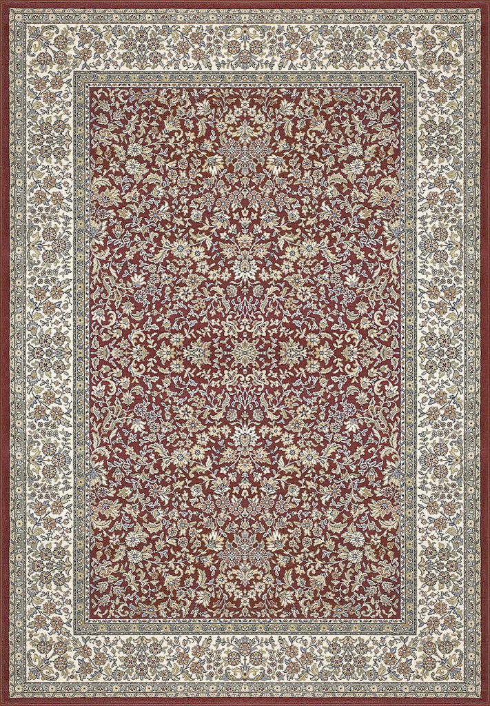 Dynamic Rugs Ancient Garden 57078 Red/Ivory Area Rug main image