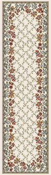 Dynamic Rugs Ancient Garden 57084 Ivory Area Rug Finished Runner Image
