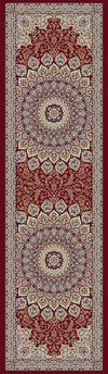 Dynamic Rugs Ancient Garden 57090 Red Area Rug Finished Runner Image