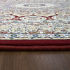 Dynamic Rugs Ancient Garden 57090 Red Area Rug Detail Image