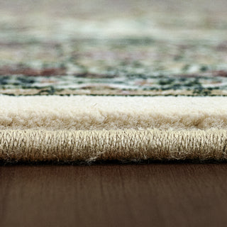 Dynamic Rugs Ancient Garden 57090 Ivory Area Rug Detail Image