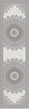 Dynamic Rugs Ancient Garden 57090 Cream/Grey Area Rug Finished Runner Image