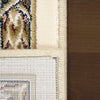 Dynamic Rugs Ancient Garden 57091 Ivory Area Rug Detail Image