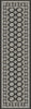 Dynamic Rugs Ancient Garden 57102 Charcoal/Silver Area Rug Finished Runner Image
