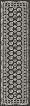 Dynamic Rugs Ancient Garden 57102 Charcoal/Silver Area Rug Finished Runner Image