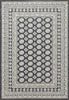 Dynamic Rugs Ancient Garden 57102 Charcoal/Silver Area Rug main image