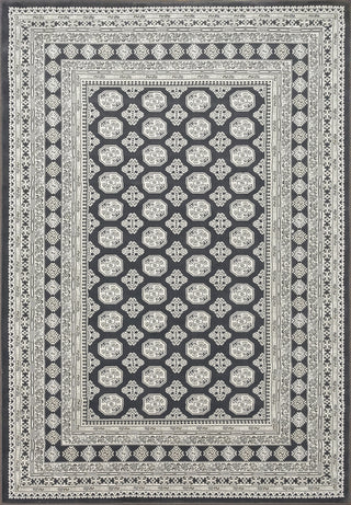 Dynamic Rugs Ancient Garden 57102 Charcoal/Silver Area Rug main image