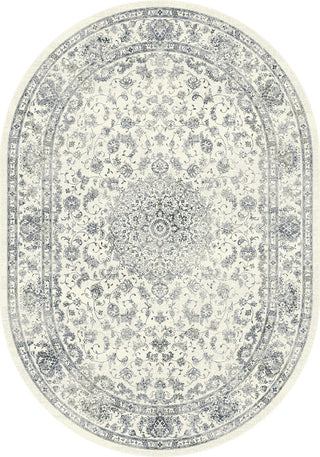 Dynamic Rugs Ancient Garden 57109 Cream Area Rug Oval Image