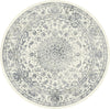 Dynamic Rugs Ancient Garden 57109 Cream Area Rug Round Image