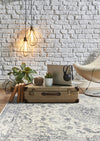 Dynamic Rugs Ancient Garden 57109 Cream Area Rug Lifestyle Image