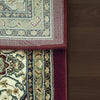 Dynamic Rugs Ancient Garden 57119 Red/Ivory Area Rug Detail Image