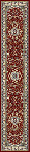 Dynamic Rugs Ancient Garden 57119 Red/Ivory Area Rug Finished Runner Image