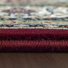 Dynamic Rugs Ancient Garden 57119 Red/Ivory Area Rug Detail Image