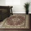 Dynamic Rugs Ancient Garden 57119 Red/Ivory Area Rug Lifestyle Image