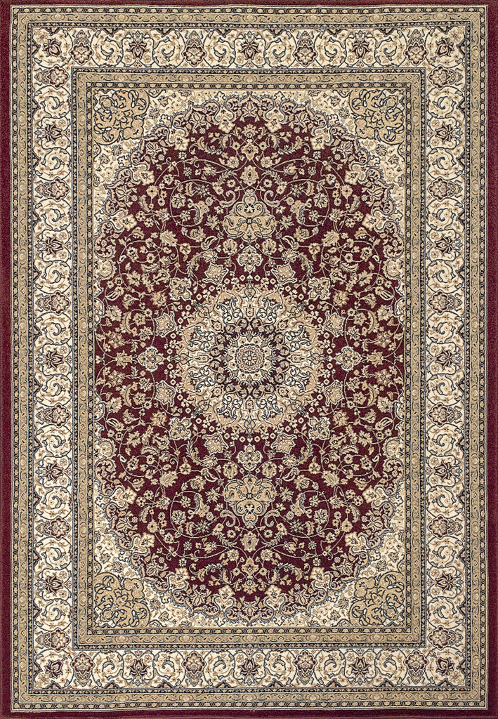 Dynamic Rugs Ancient Garden 57119 Red/Ivory Area Rug main image