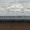 Dynamic Rugs Ancient Garden 57119 Steel Blue/Cream Area Rug Detail Image