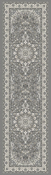 Dynamic Rugs Ancient Garden 57119 Grey/Cream Area Rug Finished Runner Image