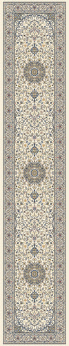 Dynamic Rugs Ancient Garden 57119 Ivory Area Rug Finished Runner Image