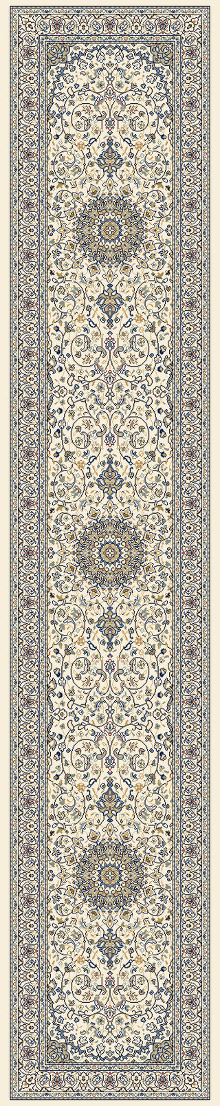 Dynamic Rugs Ancient Garden 57119 Ivory Area Rug Finished Runner Image