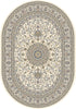 Dynamic Rugs Ancient Garden 57119 Ivory Area Rug Oval Image