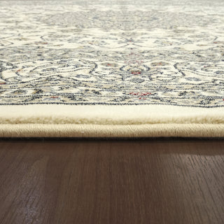 Dynamic Rugs Ancient Garden 57119 Ivory Area Rug Detail Image