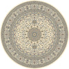 Dynamic Rugs Ancient Garden 57119 Ivory Area Rug Round Image