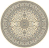 Dynamic Rugs Ancient Garden 57119 Ivory Area Rug Round Image