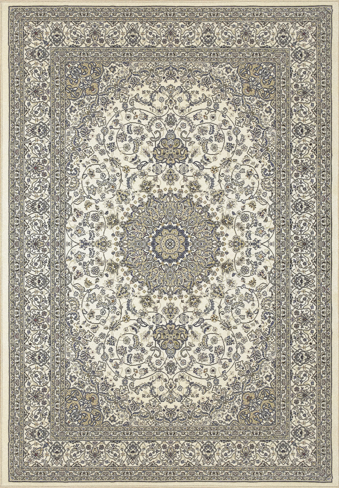 Dynamic Rugs Ancient Garden 57119 Ivory Area Rug main image