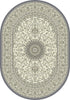Dynamic Rugs Ancient Garden 57119 Cream/Grey Area Rug Oval Shot