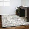 Dynamic Rugs Ancient Garden 57119 Cream/Grey Area Rug Lifestyle Image Feature