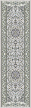 Dynamic Rugs Ancient Garden 57119 Soft Grey/Cream Area Rug Finished Runner Image
