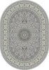 Dynamic Rugs Ancient Garden 57119 Soft Grey/Cream Area Rug Oval Image