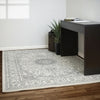 Dynamic Rugs Ancient Garden 57119 Soft Grey/Cream Area Rug Lifestyle Image Feature
