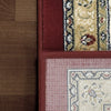 Dynamic Rugs Ancient Garden 57120 Red/Ivory Area Rug Detail Image